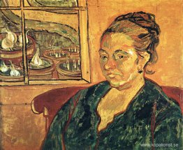 Porträtt av Madame Augustine Roulin