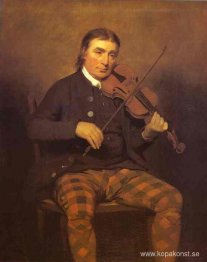 Porträtt av Niel Gow