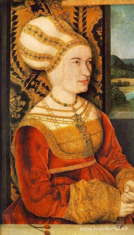 Porträtt av Sibylla (eller Sybilla) von Freyberg (född Gossenbro