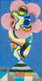 Stilleben av blommor