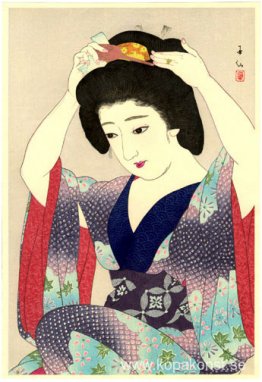 Maiko Förbereder Coiffure