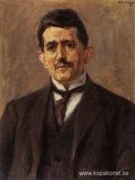 Porträtt av förlaget Bruno Cassirer