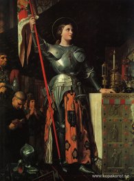 Jeanne d'Arc om kröning av Karl VII i katedralen i Reims