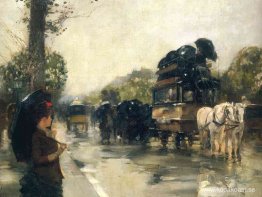 Aprilskurar, Champs Elysees Paris