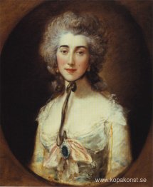 Porträtt av Grace Dalrymple Elliott