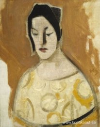 Spåmannen (kvinna i gul klänning)