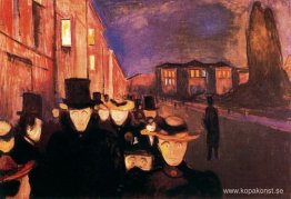 Kväll på Karl Johansgatan