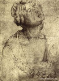 Kvinna med öppen mantel