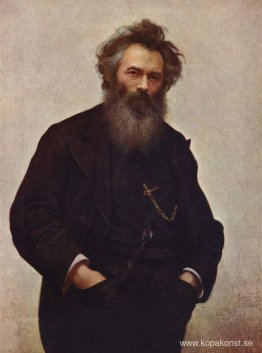 Porträtt av målaren Ivan Shishkin