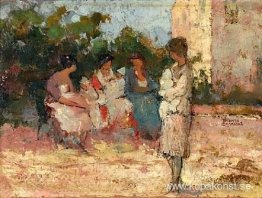 Nannies i parken