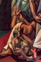 Mänsklighetens kamp för varaktig fred (detalj)