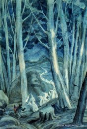 Illustration för "Den levande skogen"