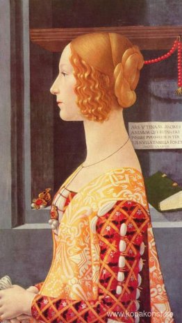 Porträtt av Giovanna Tornabuoni