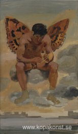 Första idén för tristessens Ande, ovanför Pireus