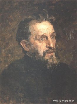 Porträtt av målaren Grigory Grigoryevich Myasoyedov