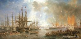 Bombardementet av Sveaborg, 9 augusti 1855