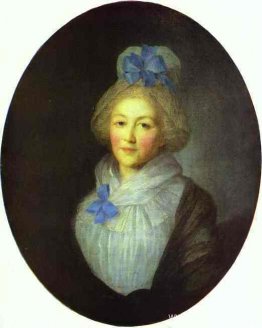 Porträtt av prinsessan A.A.Dolgorukaya