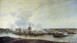 Slaget vid Gangut, 27 juli 1714
