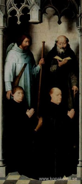 Triptyk av St. Katarina av Alexandrias mystiska äktenskap, grund