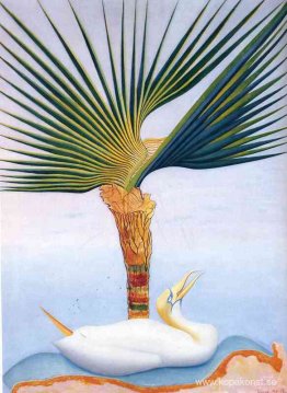 Palm och fågel