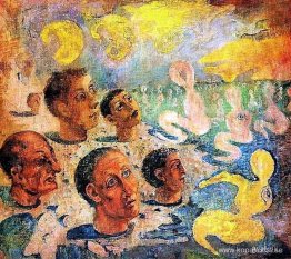 Heads on the Beach
