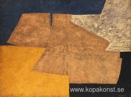 Gul, lila, blå och svart sammansättning (The Golden Table)
