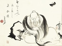 Zhuangzi drömmer om en fjäril (eller en fjäril som drömmer om Zh