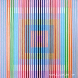 Chromographie x4: Graphisme chromatique sur carrés