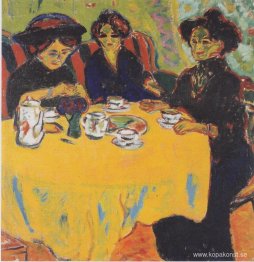 Kvinnor som dricker kaffe