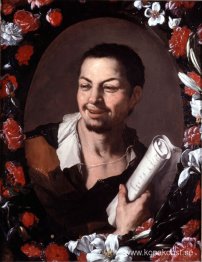 Herakleitos och Demokritos. Höger panel