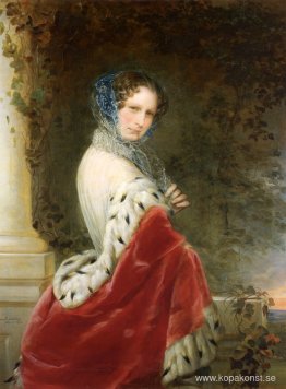Porträtt av kejsarinnan Alexandra Fyodorovna (Charlotte av Preus