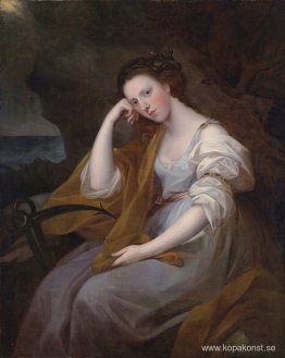 Porträtt av Louisa Leveson Gower som Spes (hoppets gudinna)