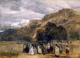 En walesisk begravning, Betwys-y-Coed