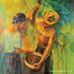 Ang Magbabayo (Pounding Rice)