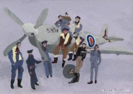 En grupp polska piloter