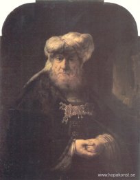 Man i orientalisk kostym