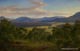 Vår i Mitta Mitta-dalen med Bogong Ranges