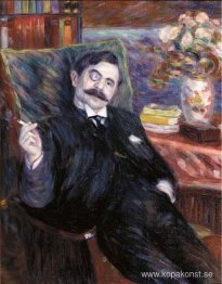 Porträtt av poeten Georges Bonnamour