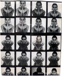 Löjligt porträtt (kontaktblad)