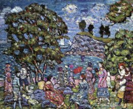 Vik med figurer