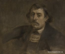 Porträtt av Paul Gauguin