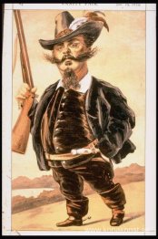 Karikatyr av Victor Emmanuel II av Italien