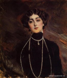 Porträtt av Lina Cavalieri