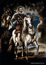 Ridsporträtt av hertigen av Lerma