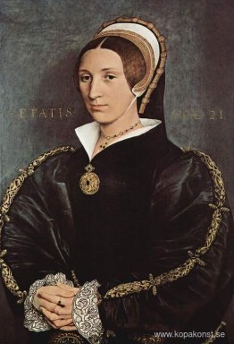 Porträtt av Catarina Howard