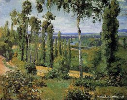 Landsbygden i närheten av Conflans Saint Honorine