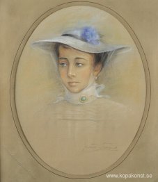 Porträtt av okänd kvinna