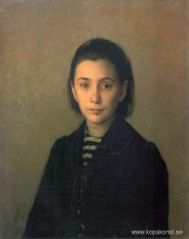 Porträtt av Olga Kostycheva