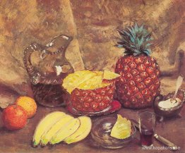 Stilleben med ananas