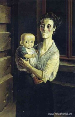 Mamma med barn
